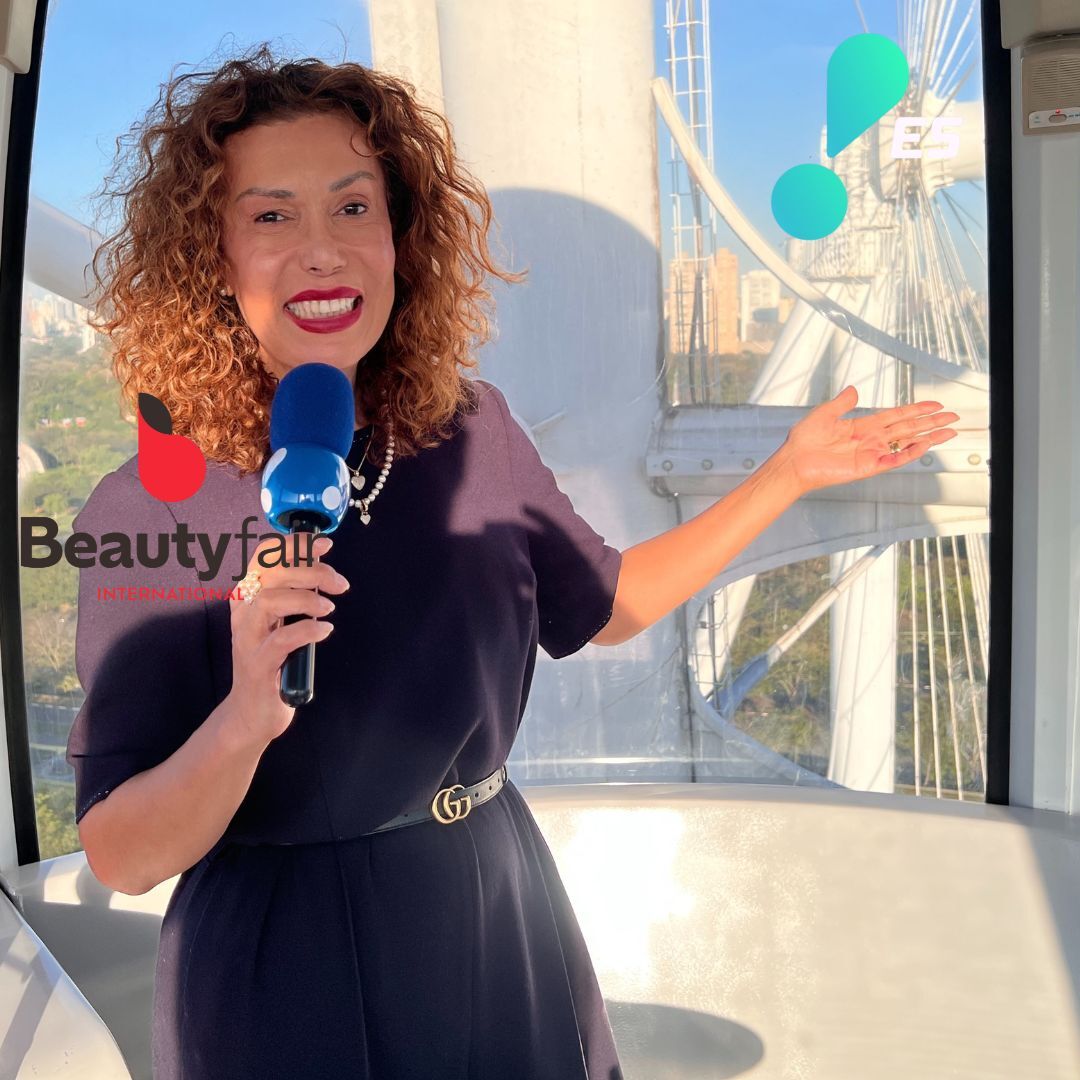 Comadre Joanna Maria está em São Paulo para cobrir toda a Beauty Fair 2026