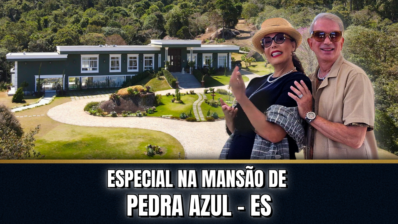🏛️ ESPECIAL NA MANSÃO MAIS FAMOSA DE PEDRA AZUL - ES: O SOCIALITE ANDRÉ PIMENTA ABRIU AS PORTAS! ✨