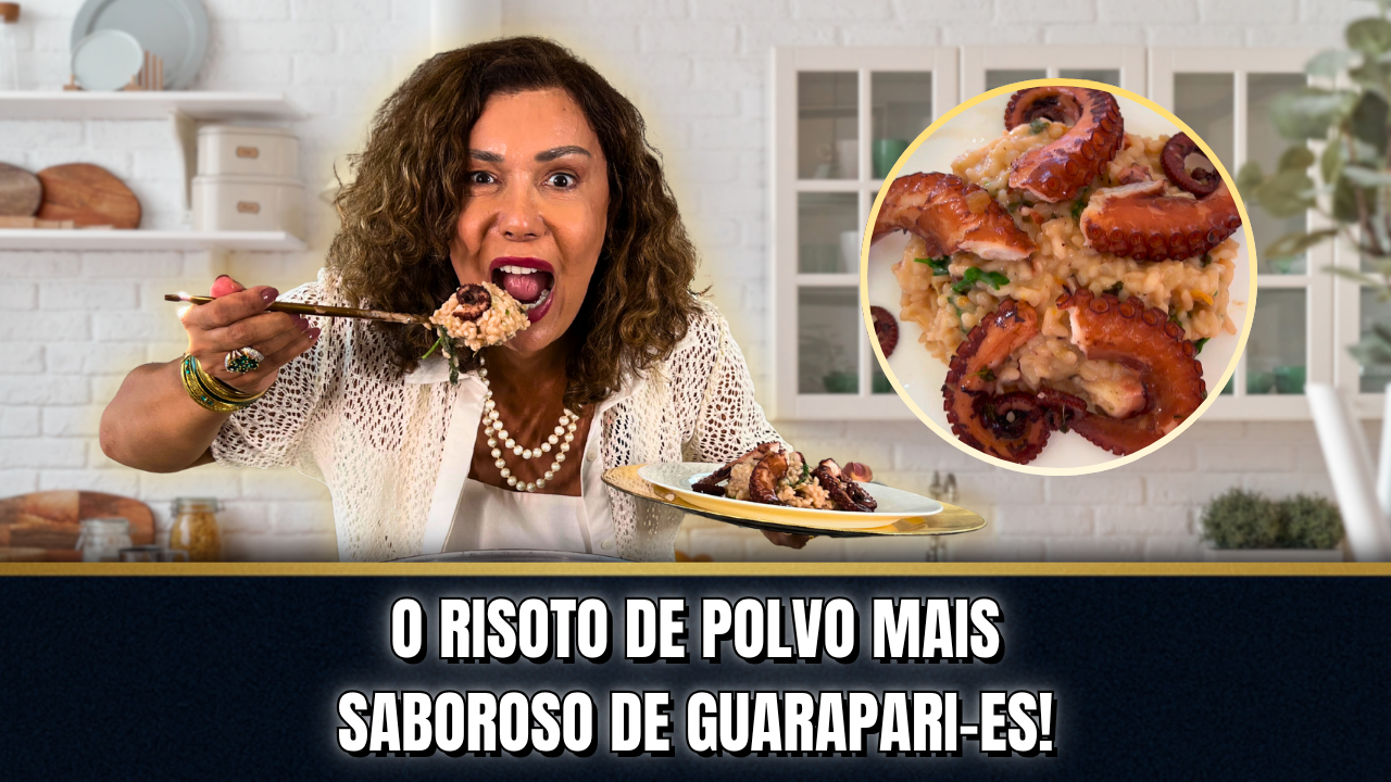✨ O RISOTO DE POLVO MAIS SABOROSO DE GUARAPARI-ES! | PROGRAMA DA COMADRE JOANNA MARIA ✨