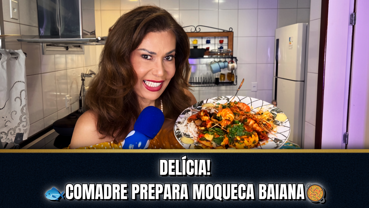 🐟🥘 EPISÓDIO 158: A COMADRE PREPARA UMA MOQUECA BAIANA! QUAL SERÁ O VEREDITO DO OLAFUR? | PROGRAMA DA COMADRE JOANNA MARIA ☕