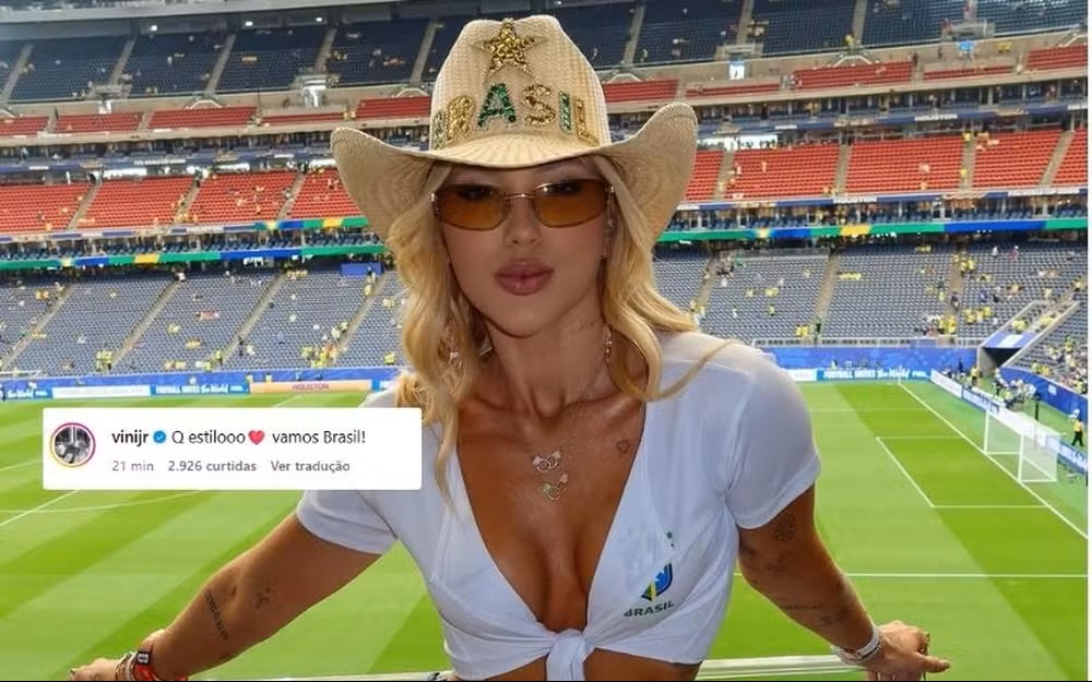 Comentário de Vini Jr. em foto de Virginia movimenta a web e reacende rumores