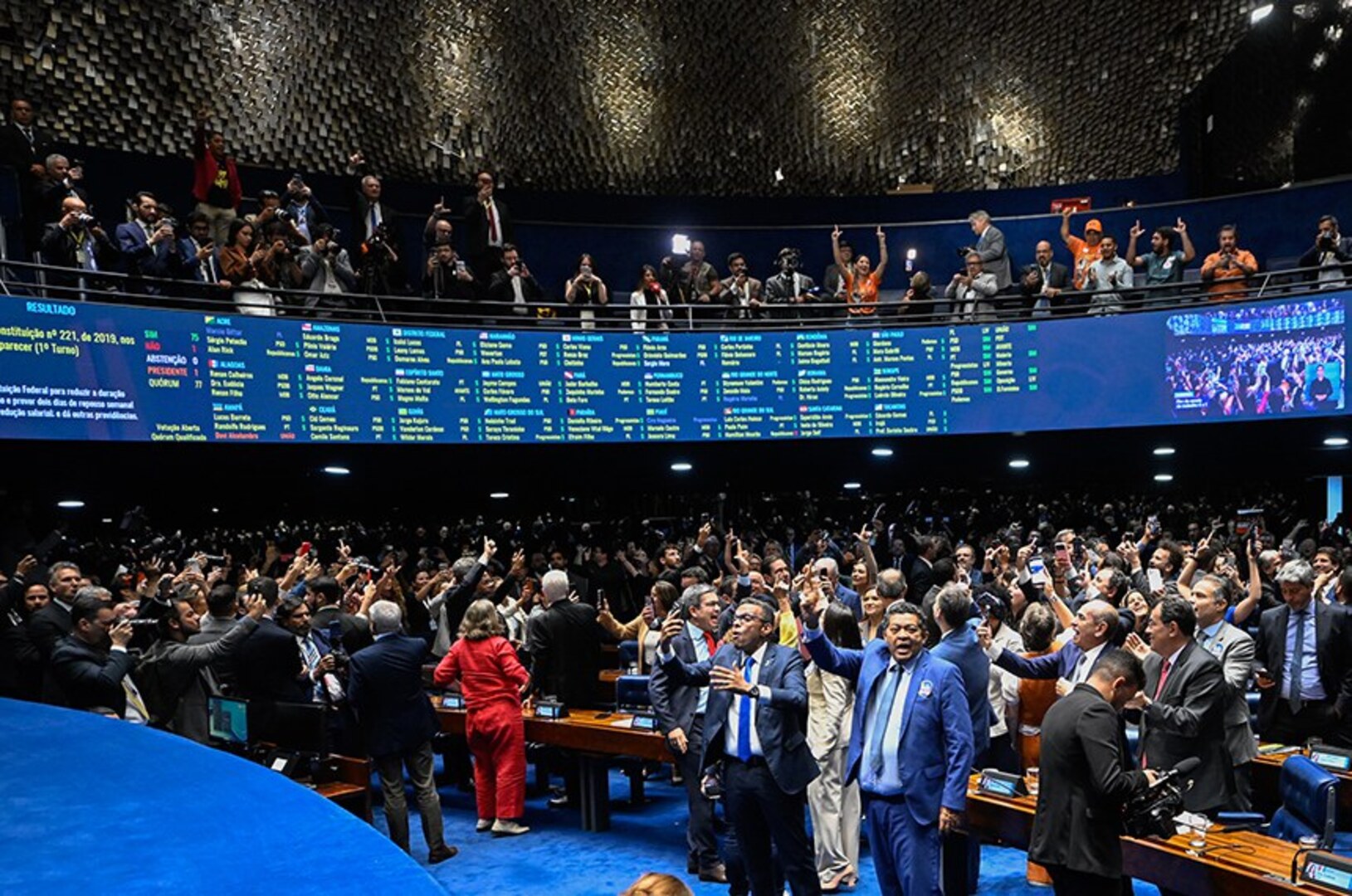 Senate approves end of 6x1 scale and provides for transition from 14 months to 40-hour workday