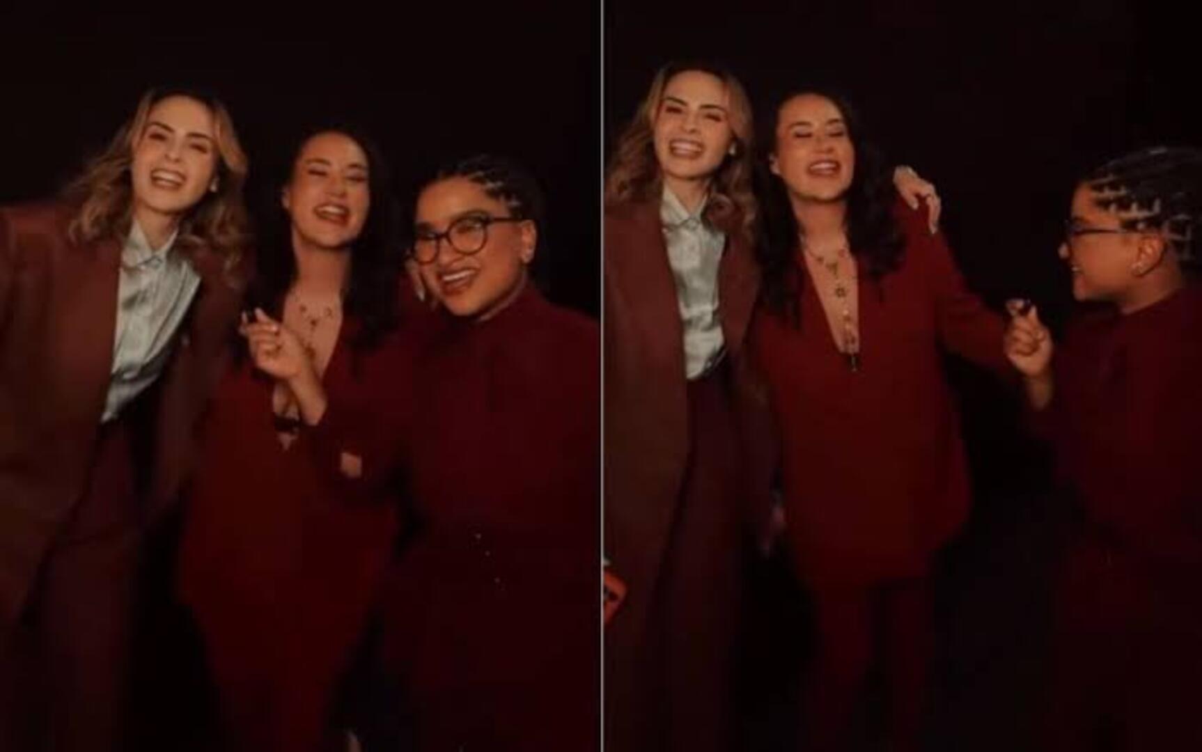 Ana Paula Renault and Tia Milena meet again at Globo after months apart and clarify their relationship