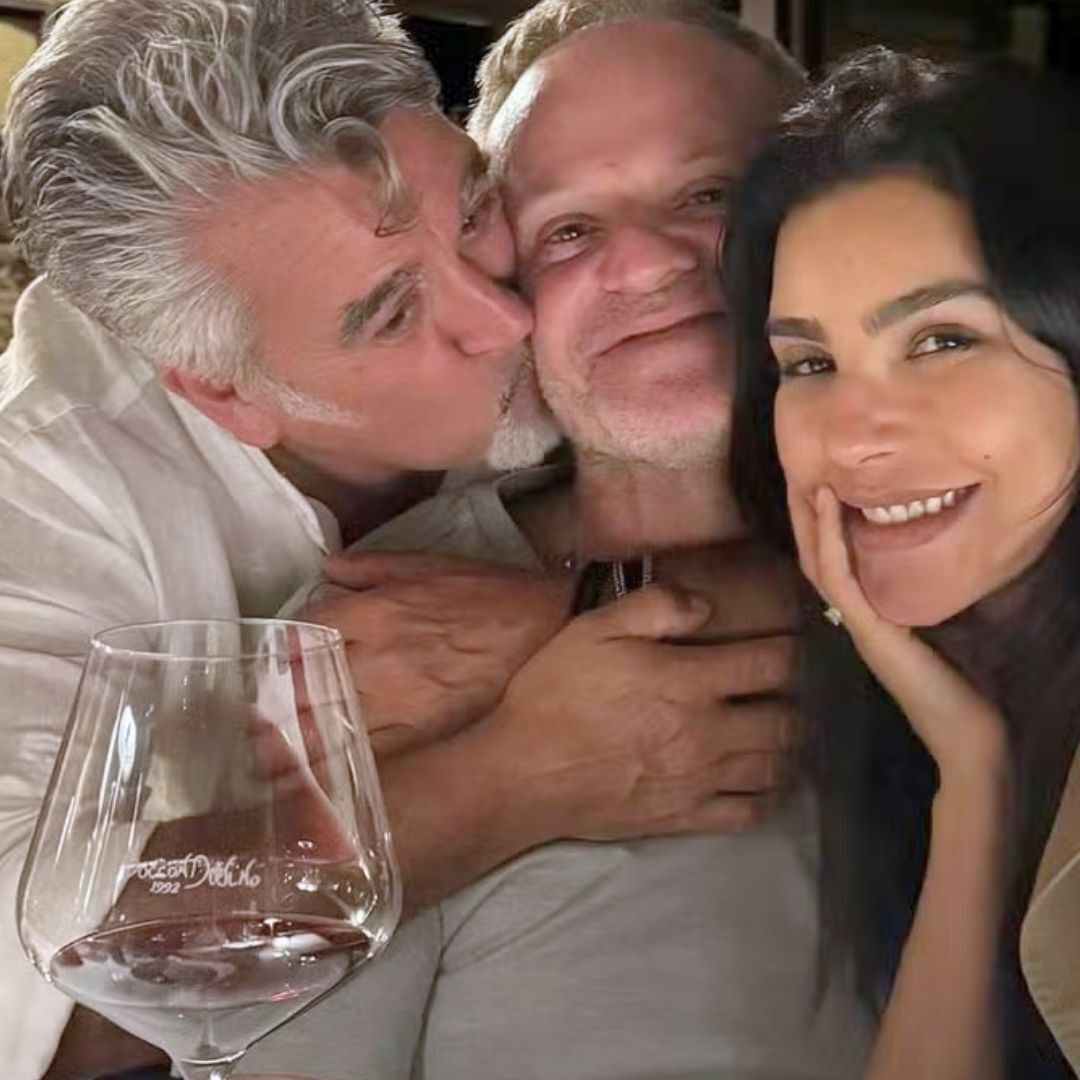 Saiu do modo secreto! Cíntia Chagas e Rubinho aparecem juntos pela primeira vez