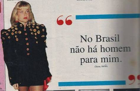 BOMBA: Xuxa quebra o silêncio e revela que frase polêmica sobre homens foi "ameaça" de Ayrton Senna!