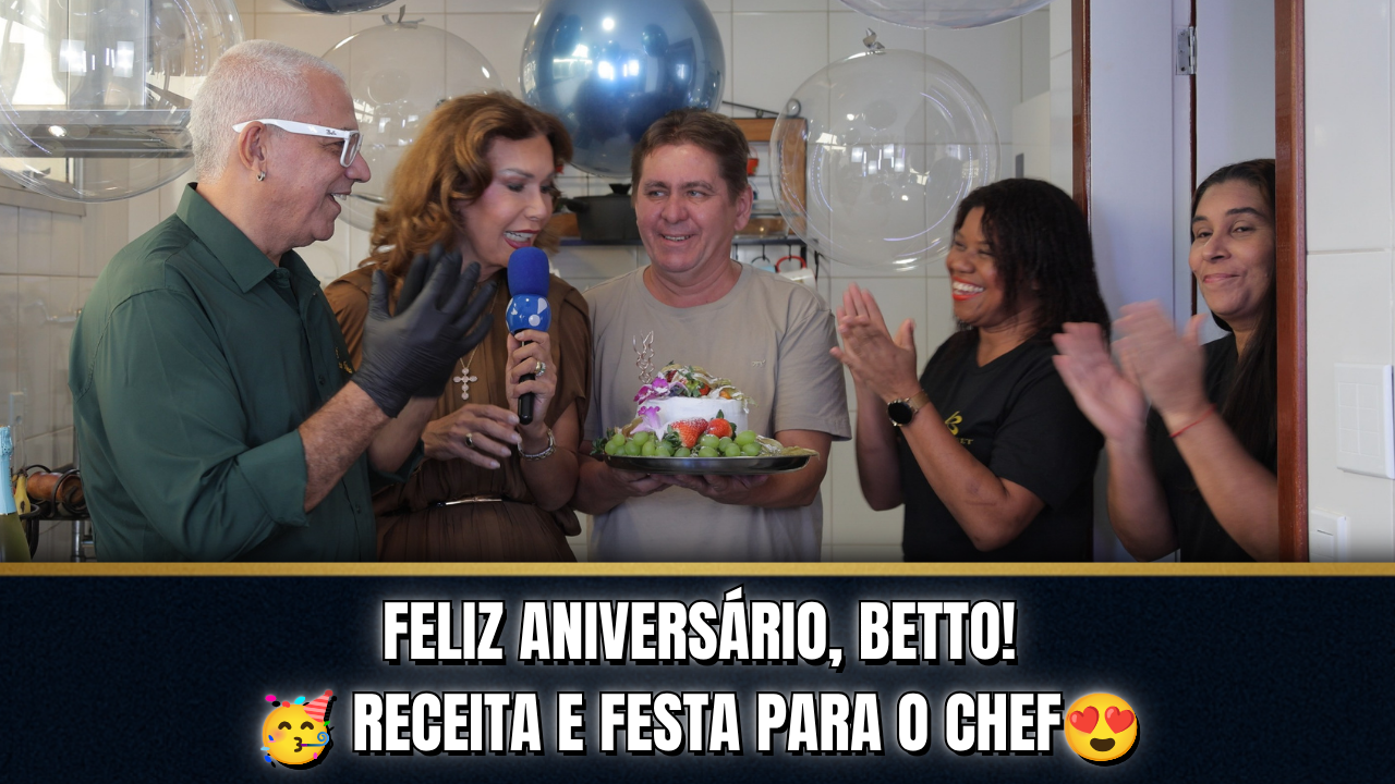 🎉🐟 PARTY AND GASTRONOMY: CHEF BETTO'S BIRTHDAY AND AN UNFORGETTABLE TILAPIA WITH MOQUECA SAUCE! | COMADRE JOANNA MARIA ☕ PROGRAM